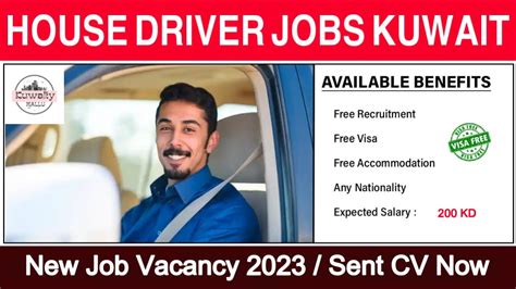Kuwait driver job vacancy.  Fresh 2026 Driver Visa Jobs in Kuwait.  Explore...