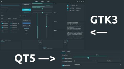Kvantum gtk.  To be able to choose which theme Qt apps use on your Linux system an...