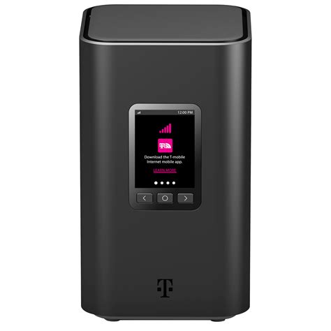 It's a gray plastic cylinder, made by Nokia, about as tall as your forearm. It plugs into the wall, captures a T-Mobile 4G or 5G connection, and retransmits it as Wi-Fi 6 to your home. On the back ...