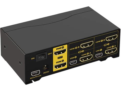 Kvm monitor. Oct 4, 2023 · JideTech 4 Port KVM switch. by JideTech Check price. 4 HDMI ports. Versatile compatibility with any OS. 5 switch-modes. 4K at 4096x2160 of 60HZ. Supports EDID, HDCP 2.2, and HDR10. Simple design. The JideTech KVM switch impressed us with its amazing quality for displays and the number of switching methods that it offers. 