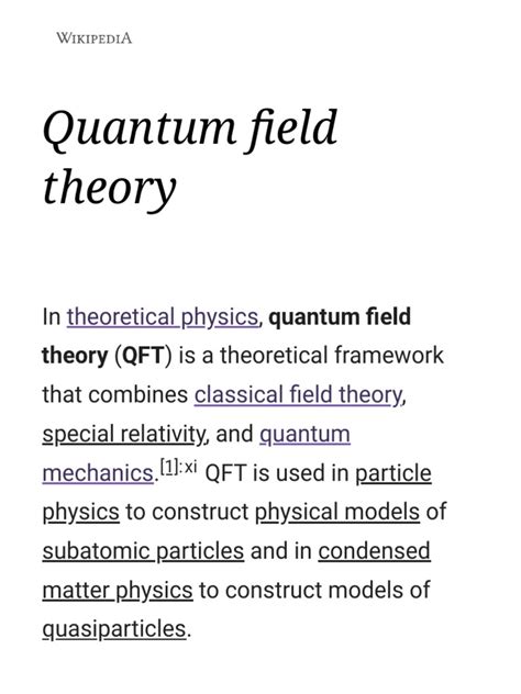 Kwantumtheorie - Wikipedia