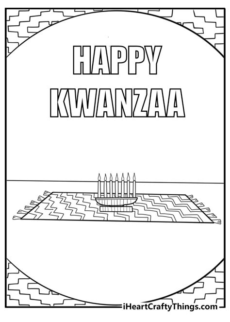 Kwanzaa Coloring Shee