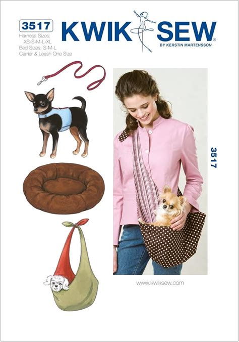 Kwik Sew K3517 Harness Sewing Pattern, Leash - amazon.com