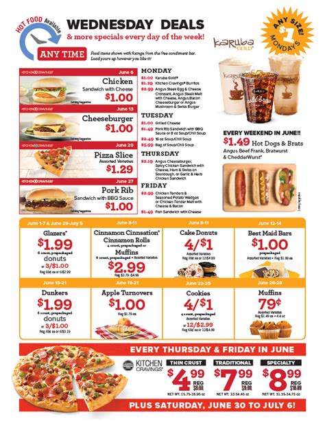 Snack Bars. Prices on this menu are set directly by the Merchant. Get delivery or takeout from Kwik Star at 100 West 65th Street in Davenport. Order online and track your order live. No delivery fee on your first order!