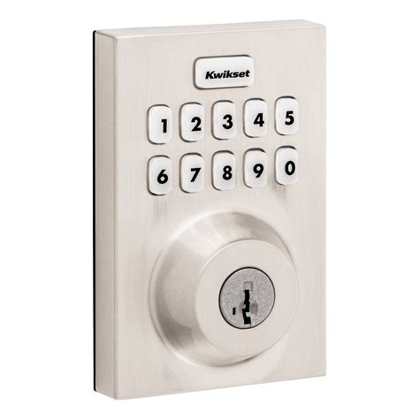 Kwikset 620 manual. From the outside, Home Connect 620 has a convenient 1-touch locking button (with the brand logo printed on it) on the keypad to easily lock the deadbolt or with a key. From the inside, Home Connect 620 can be locked using the sleek turnpiece. The Home Connect 620 can also be locked from a smartphone when enrolled in a home automation system. 