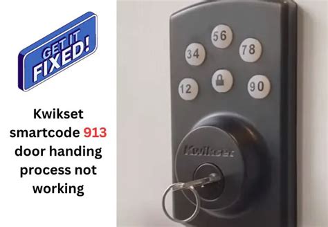 Kwikset code not working. We can provide a thick door kit for the SmartCode 915 for doors up to 2-1/4 inches thick. Please contact our Support Team for further assistance with the correct thick door kit at 1-800-327-5625. The SmartCode 915 is a stand-alone electronic lock, which only works by using the touchscreen or physical key. 