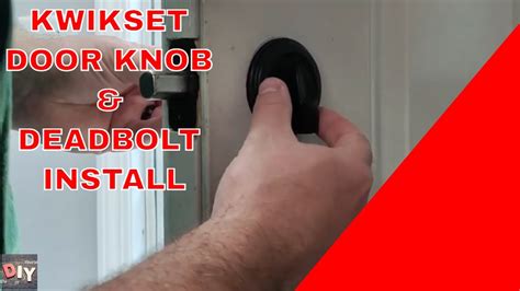In this video I will show you now to do a Kwikset Door Knob or Handle deadbolt combo Installation. This is a DIY install that anyone can do. SmartKey securit.... 