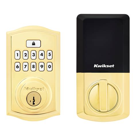 Shop Kwikset Signature Series 260 SmartCode Satin Nickel Single Cylinder Smartkey Electronic Deadbolt Lighted Keypad in the Electronic Door Locks department at Lowe's.com. This single cylinder deadbolt can be locked or unlocked by using the keypad or key from the outside as well as the turn button from the inside. The crisp,. 