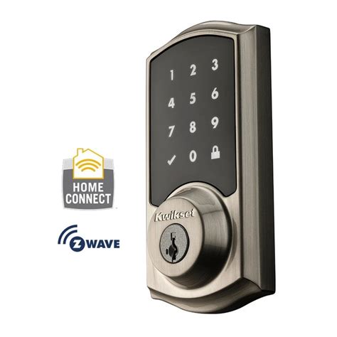 The SmartCode touchpad smart lock with Home Connect technology enables the lock to wirelessly communicate with other devices in home. The lock allows the user (through a web enabled device) to remotely check the door lock status, lock or unlock the door and receive notifications. SmartCode is a one-touch locking motorized deadbolt.. 