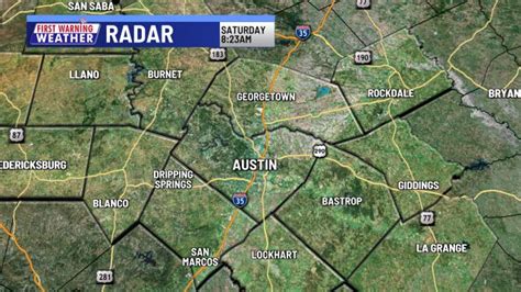 AUSTIN (KXAN) — The haze ... Austin & Central Texas Local Radar. Allergy Report. More from KXAN Austin ... Austin Weather. Current 66° Clear. Tonight 51° Clear Precip: 0&percnt; Tomorrow.