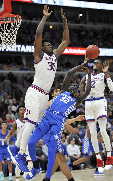 Ky and kansas basketball game. Without those 15 victories, Kansas is now in second place for most all-time wins, with 2,370. The Jayhawks trail only Kentucky's 2,377 wins. Three years ago, Kentucky was the sport's leader in ... 