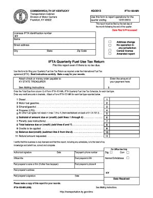 Ky ifta. International Fuel Tax Agreement (IFTA) Temporary Permit. Kentucky Intrastate Tax (KIT Fuel) Temporary Permit. Carriers that are classified as intrastate Kentucky based carriers with vehicles over 26, 001 lbs. or with 3 or more axles are subject to the KIT fuel tax. Kentucky offers a 10 day vehicle specific temporary that costs $40.00. 