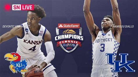 Jan 28, 2023 · Kentucky vs. No. 9 Kansas in Rupp Arena (8 p.m., ESPN) serves as the finale of a big day of college hoops. Three-game losing streak aside, the Jayhawks are a top-ten team and a victory over them would be another boost for a Kentucky team that’s starting to put the pieces together. The odds have moved in Kentucky’s favor. .