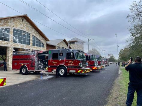 Kyle Fire Department adds 3 new engines, breaks ground on new station