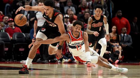 Kyle Kuzma scores 32 points, Wizards hold off Trail Blazers 118-117 for 5th win