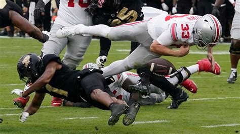 Kyle McCord, No. 3 Ohio State overcomes offensive injuries in 41-7 blowout at Purdue