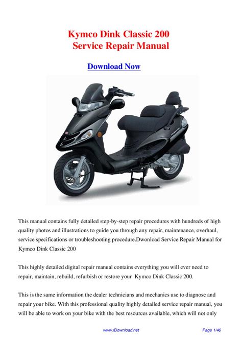 Kymco dink classic 200 service repair manual. - Essentials of corporate finance 7 solutions manual.