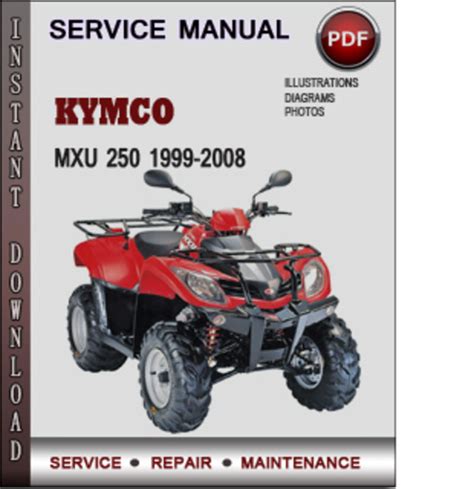 Kymco mxu 250 1999 2008 factory service repair manual. - User manual staubli in vamatex looms.