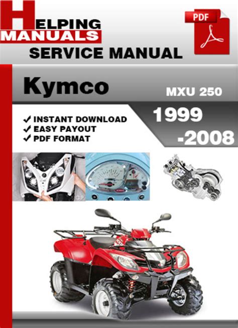 Kymco mxu 250 reparaturanleitung download herunterladen. - From ecstasy to success a simple guide to remarkable results.