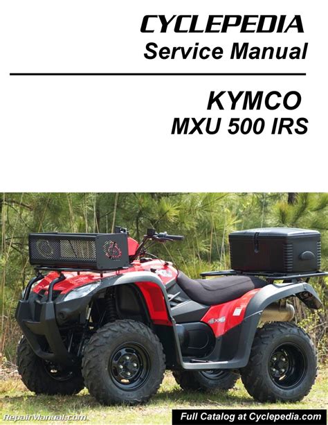 Kymco mxu 500 off road atv service repair workshop manual. - Scalar i40 and i80 users guide.