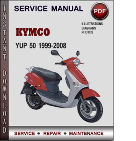 Kymco yup 50 1999 2008 workshop service manual repair. - Toro wheel horse 12 38 xl manual.