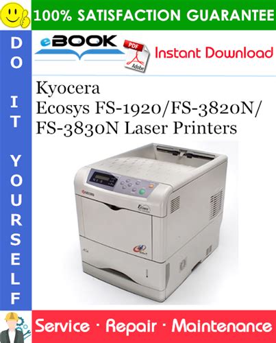 Kyocera ecosys fs 1920 fs 3820n fs 3830n stampanti laser servizio riparazione manuale elenco parti bollettino servizio. - Manual de caja registradora fujitsu g880.