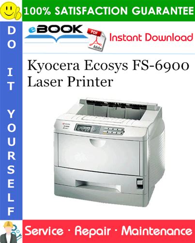 Kyocera ecosys fs 6900 laser printer service repair manual parts catalog. - Wir haben uns das so vorgestellt--.