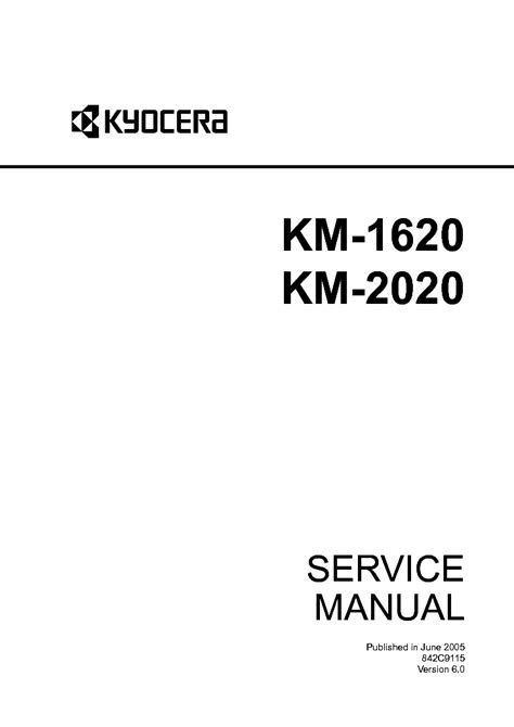 Kyocera km 1620 km 2020 service repair manual parts list. - 2005 audi a4 bump stop manual.