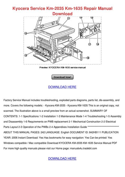 Kyocera km 1635 manuale di servizio. - 1993 nissan 300zx owners manual original.