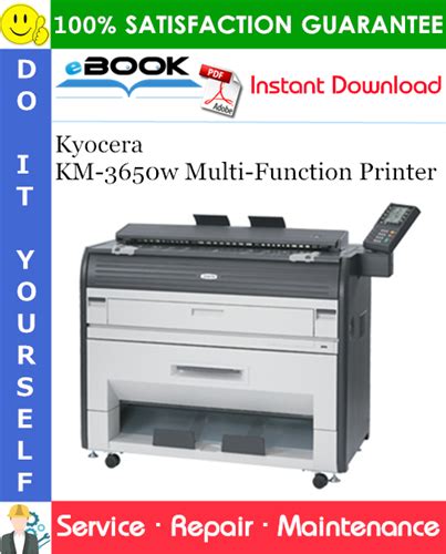 Kyocera km 3650w multi function printer service repair manual parts list. - Un pastor para los hombres de hoy.
