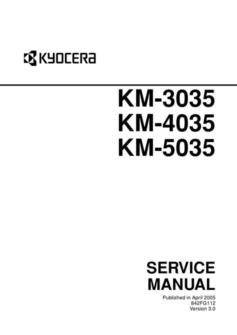 Kyocera km3035 km4035 km5035 service manual parts list. - Takeuchi tb015 kompaktbagger werkstatt service reparaturanleitung.