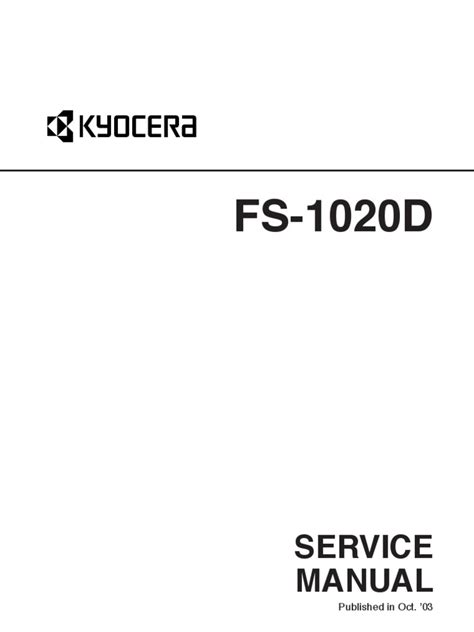 Kyocera mita fs 1020d service manual. - A manual of paleontology with a general introduction on the principles of paleontology.