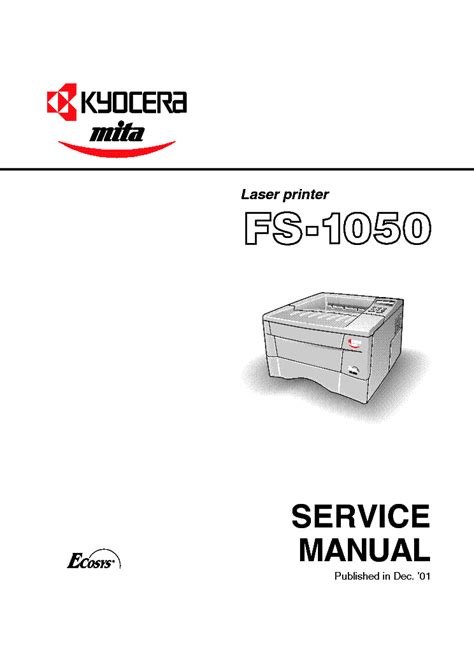 Kyocera mita fs 1050 laserdrucker service reparaturanleitung ersatzteilliste. - Manuale officina yamaha majesty 400 gratis.