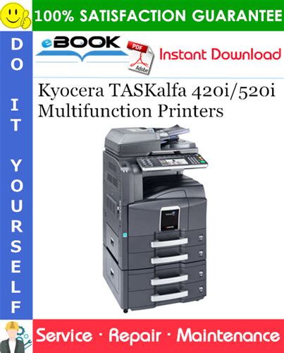 Kyocera taskalfa 420i 520i service manual repair guide parts catalog. - Sony cdp m18 m19 m39 repair manual.