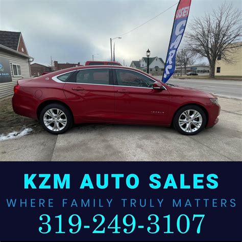 Kzm auto sales cedar rapids. KZM AUTO SALES LLC 4400 Mount Vernon Rd SE Cedar Rapids, IA 52403 319-249-3107 KZMAutosales.com Hours M-F 8am-5pm Sat 7am-4pm Ask about financing! 
