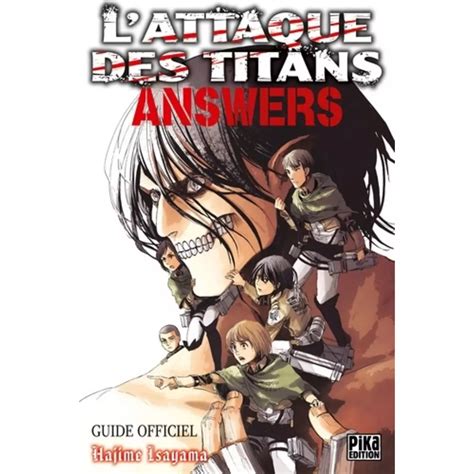 L'Attaque des Titans - Answers: Guide Officiel
