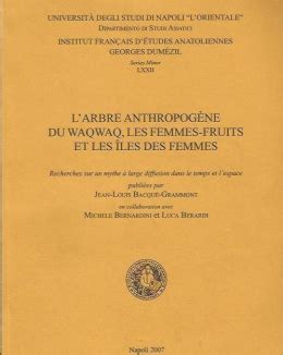 L'arbre anthropogène du waqwaq, les femmes fruits et les îles des femmes. - 1972 xl 250 honda manuale d'uso.