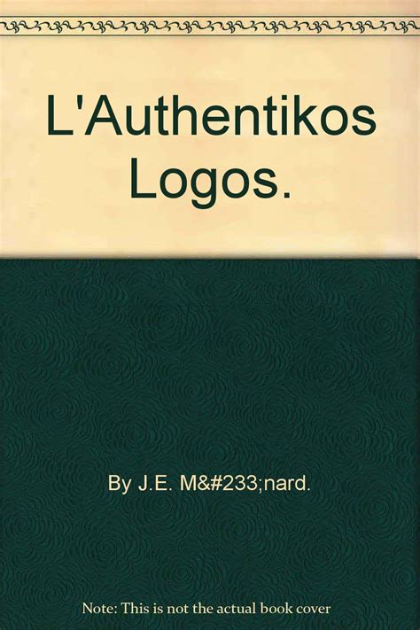 L'authentikos Logos