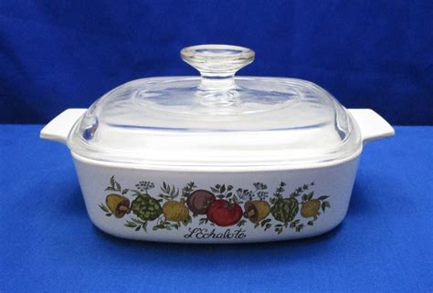 L'echalote corningware a-1-b. Check out our corningware a 1 b selection for the very best in unique or custom, handmade pieces from our casserole dishes shops. Etsy. Search for items or shops ... Corningware - Spice of Life L’Echalote - 1 Quart Casserole Dish - A 1 B - … 