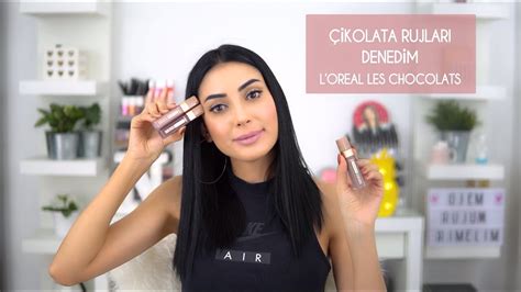 L'oreal Les Chocolats Lipstick Çikolata Ruj YouTube. 