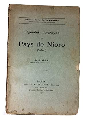 Légendes historiques du pays de nioro (sahel). - Novela de andres choz (alfaguara bolsillo).