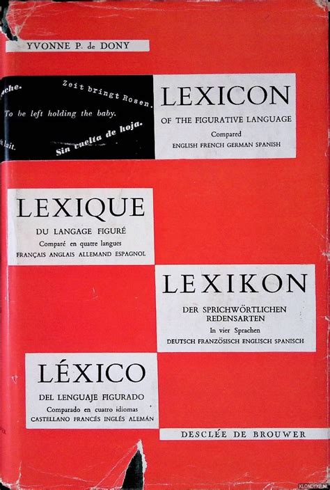 Léxico del lenguaje figurado, comparado, en cuatro idiomas. - 1210 manuale di riparazione del weedeater.