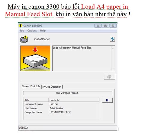 Lỗi Load Custom Paper in Manual Feed Slot Là Gì và Cách Sửa Chữa