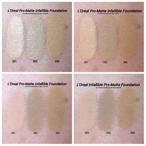 L’Oreal Infallible Pro Matte Foundation Review, Swatches