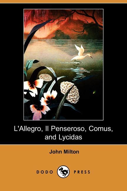 L Allegro Il Penseroso Comus and Lycidas