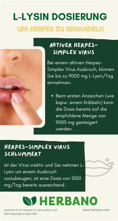 L-lysin herpes