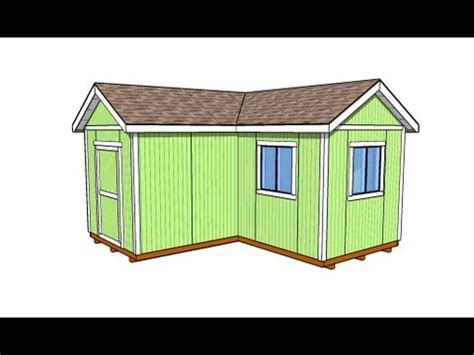 L-shaped Shed - YouTube