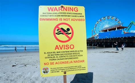 L.A. County Public Health Department issues ocean water use warnings for several beaches