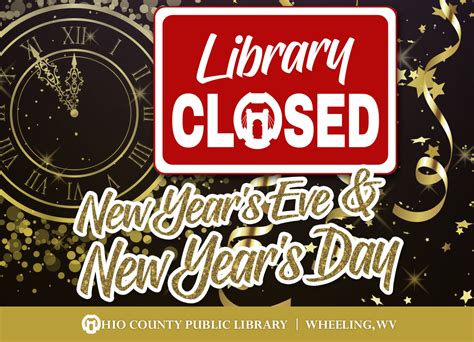 L.A. County libraries will be closed on New Year's Day