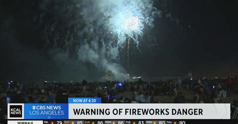 L.A. County officials warn of firework danger ahead of July 4